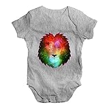 TWISTED ENVY Baby Jungen (0-24 Monate) Body Gr. 6-12 Monate, Grau Meliert