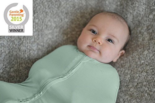 Swaddle Pod Hana BAMBOO 0-3 months / 5-13 lbs / 2.5-6 kgs (Pale Pistachio)