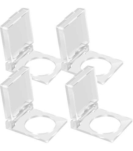 JIQI 22mm Druckschalter 12-24V - Wasserdichter Schalter IP66 Mit LED