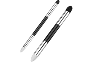 YIMEIZHIGUANG Artist Blending Stumps, 2 Sizes Double-Headed Blending Stump Pencil, Reusable Pastel Blender for Beginners and Students | Washable Sketch Rubbing Brush with Soft Foam Tips