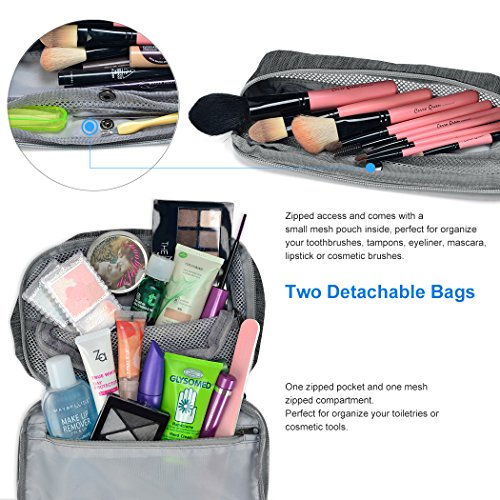 Mardingtop Kulturbeutel Reise Kulturtasche Kosmetiktasche Zum Aufhaengen Waschtasche - 3