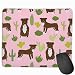 Produktbild Pitbull Terrier Pink Cactus Trendy Cute Rescue Dog Chocolate Dog Mousepad 18x22 cm