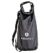 Produktbild MOROTAI Wash Bag Small | Kleine Waschtasche Sport | Kulturbeutel waschbar schwarz | Für Damen und Herren | 41 x 21 x 15,5 cm