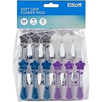 Mollette Bucato Morbide 24 Pezzi - Con Borsa E Striscia Antivento Per Stendibiancheria - Foto 12