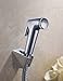 Hus New-Arrival Contemporary Chrome Toilet Hand Held Bidet Shattaf Cloth Diaper Sprayer with Hose and Bracket Holder