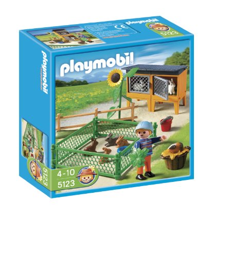 Imagen 1 de Playmobil - Granja conejos con corral (626605)