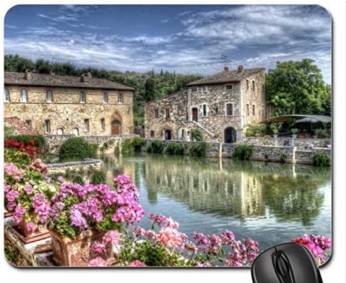 The ancient therms Mouse Pad, Mousepad (Houses Mouse Pad)
