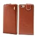 Produktbild Quality Iphone 6 Ultra-Soft Genuine Brown Leather Flip Case Cover with Two Card Slot for Apple Iphone 6 by G4GADGET®