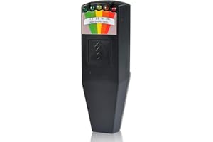 FUNMO K2 EMF Medidor de Mano contra la Radiación 5 LED Ghost Hunting Detector, K2 EMF Meter Paranormal Equipment Tester 50Hz-20.000Hz