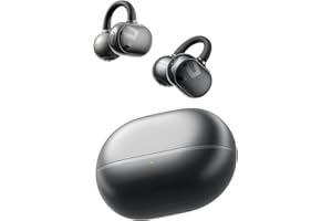 ‎SOUNDPEATS SoundPEATS POP Clip Słuchawki douszne z otwartym uchem Bluetooth 5.4 z podwójnym mikrofonem, wodoodporne bezprzewodowe słuchawki douszne IPX5, 30-godzinny czas odtwarzania, sterowanie aplikacją