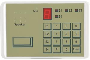 YOSOO Cafopgrill Système téléphonique d'alarme de sécurité Filaire à numérotation Automatique Sécurité antivol 20 Secondes pour Une sécurité complète à la Maison et aux Entreprises