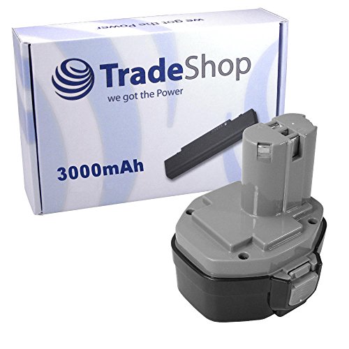 Hochleistungs Werkzeug Ni-MH Akku 14,4V 3000mAh für Makita 1422 1433 1434 1435 193060-0 passend für 6228-D DWAE DWBE DWE 6236DWDE 6237-D DWDE DWDLE 6333D 6337-D DWDLE 6339DWDE 6932FDWDE 6935FDWDE
