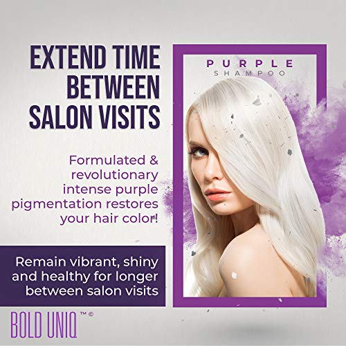 Purple Silver Shampoo For Blonde Hair Silver Toning Shampoo For