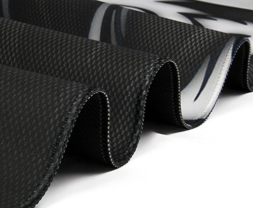 WATERFLY XL Großes Langlebiges Neopren Mauspad Mausunterlage Gaming Büro Schreibtisch Mausmatte Anti-Rutsch Matte für Maus Keyboard Laptops Computer und Ultrabooks 89 x 40 x 0,2 cm - 5