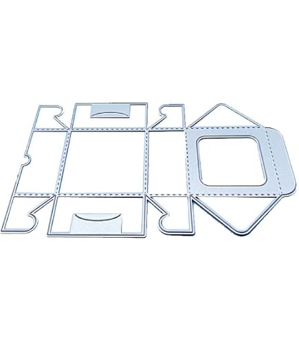 Stanzschablone Für Geschenkboxen – Metall-Formschnitt DIY