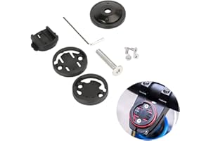 HFYMXNB Soporte del Ordenador De Bicicleta,Soporte para Ordenador de Bicicleta, Adaptador de Potencia para Garmin/Wahoo, Compatible con Garmin 1000,820,810,800, 520,510,500,200