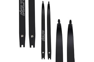 ‎DRAKE ARCHERY Universal Wurfarme ILF Drake Volta Carbon/Foam 20-40 lbs für alle ILF Recurve Bogen Mittelstücke