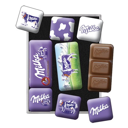 Nostalgic-Art 83004 Milka, Magnet-Set, 9-teilig - 2