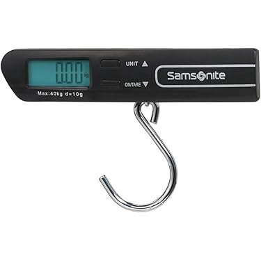 Weegschaal Koffer - Tarra-functie / Weigh Scale / WE