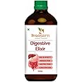 Prasatti Herbal Organic Elixir Syrup Tonic Enriched With 37 Digestive Enzymes Supplement for Gas & Acidity,Constipation,Bloating,Improve Immune System,Relief Digestion | Good For Men & Women - 500ml