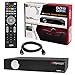 Produktbild HB DIGITAL DVB-S2 DVB-C DVB-T/T2 H.265 HEVC SET: Opticum HD Sloth Combo Plus Receiver + HDMI Kabel mit Ethernet Funktion und vergoldeten Anschlüssen (Full HD, HEVC/H.265, HDTV, HDMI, USB 2.0, RJ45 Lan, SCART, Conax Karten Leser DVB-S DVBS DVB-S2 DVBC DVB-C DVBT DVBT2 DVB-T2)