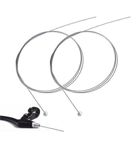 Cavi Freno Bicicletta TAPKUA - 2 Pezzi 2500mm Acciaio Inox
