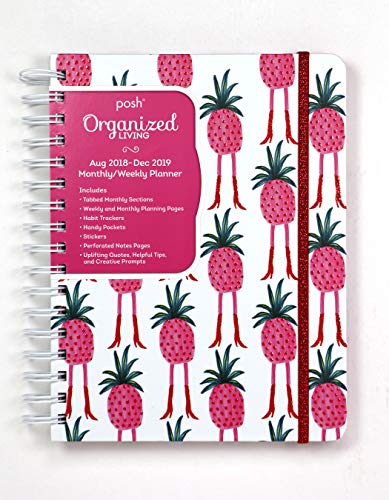 Download Posh Organized Living Pineapple A-Go-Go 2018-2019 Monthly/Weekly Planner Download Posh Organized Living Pineapple A-Go-Go 2018-2019 Monthly/Weekly Planner