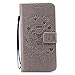 Produktbild Samsung S9 PLUS Hülle, Samsung S9 PLUS Schutzhülle, Samsung S9 PLUS cover Alfort Flamingos Lederhülle Design Dual Use Flip Hülle Cover Schale Book Type PU Leder + PC Hülle Innere Magnetverschluss Flip Case Wallet Case für Samsung S9 PLUS Smartphone Ledercase Tasche Taschen Schalen Handytasche mit Standfunktion und Kartenfächer ( Grau )