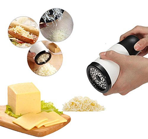 KÄSEMÜHLE Gourmet: Parmesanmühle und Parmesanreibe, Küchenhelfer manuelle Käsereibe, Käseschneider Maschine für Weichkäse und Parmesan ohne Behälter, Käsemaschine Handmühle, Parmesanschneider - 4