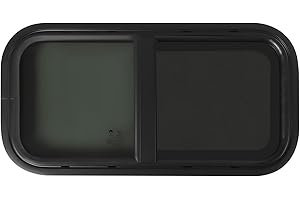BJTDLLX Wohnwagen Fenster Caravan Seitenfenster Getönt Schiebefenster Insektenschutz Wohnmobilfenster Ersatzteile, Upgrade Seitenfenster Wohnmobil Fenster RV Camper-Fenster | EU Stock (700 x 400mm)