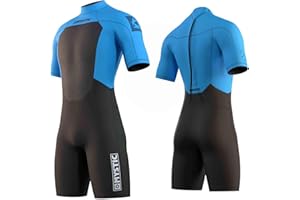 Mystic Brand 3/2 Back Zip Shorty 2021 Global Blue