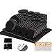Produktbild Filzgleiter selbstklebend mit 3M Kleber - 176-teiliges Möbelgleiter Set - Mit schwarzen Bodenschutz Pads in 8 verschiedenen Größen - Set mit Plastikbox und 30 Gumminoppen
