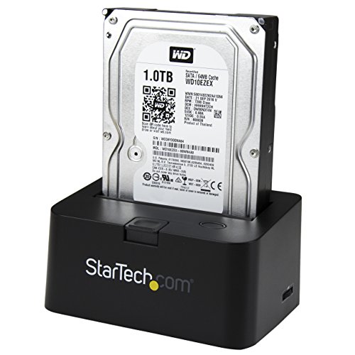USB 3.0/ eSATA Dockingstation für SATA Festplatten – 2,5/3,5″ HDD / SSD Docking Station mit UASP und Lüfter - 5
