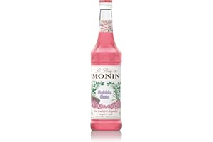MONIN - Sirop de Bubble Gum pour Cocktail, Milkshake et Lait Aromatisé - Arômes Naturels - 70cl