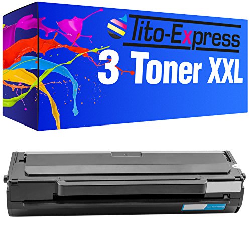 PlatinumSerie® 3 Toner-Patronen XL Schwarz kompatibel für Samsung ML-1660 ML-1660K ML-1660N ML-1661K ML-1665 ML-1665K ML-1666 ML-1670 ML-1675 ML-1860 ML-1865 ML-1865W SCX-3000 SCX-3200 SCX-3200W SCX-3205 SCX-3205W MLT-D1042S