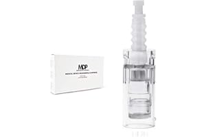 KOI BEAUTY KoiBeauty 10pcs Nanómetro agujas micro agujas Derma Manual Pen Agujas de repuesto puntas cartucho Slot para coche Derma Electric microneedling pen