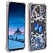 Produktbild Huawei Mate 20 Lite Glitzer Hülle, ToMoYi Handy Hülle Luxus Niedlich Flüssig Treibsand Quicksand Transparent Silikon Weich TPU Bumper mit Anti-Drop Schutzhülle Liquid Case für Huawei Mate 20 Lite