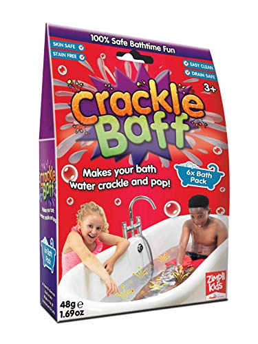 ZIMPLI KIDS LIMITED Crackle Baff-48g-6 - Pack de baño y por Favor añada Fabricado