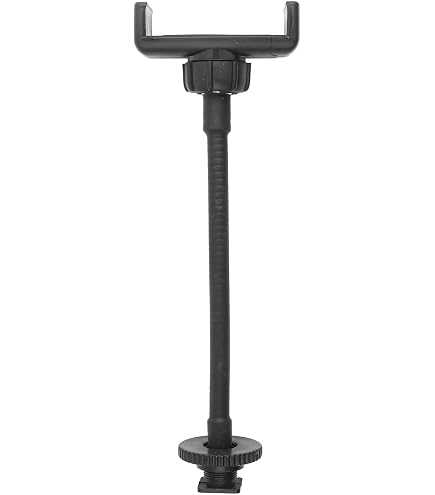 Ejoyous Support Téléphone Bras Long Flexible - Clamp Phone Holder Trépied Réglable Pour Ring Light Et Streaming En Direct