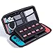 Produktbild QacQoc Switch Travel Case Tasche Hülle Tragetasche mit Schutzfolie für die Nintendo Switch Konsole, 10 Spielen, Joy-Con und anderes Nintendo Switch.MEHRWEG