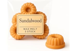 Duftmelt Sandalwood | 5er Set - Duftwachs | Duftkerzen