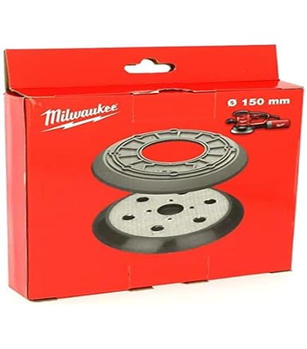 3 Cuscinetti Di Ricambio Per Levigatrice Orbitale Milwaukee 6021-21, 6034-21, 2648-20 - Con Gancio E Anello - Compatibili Anche Con Ryobi E Ridgid