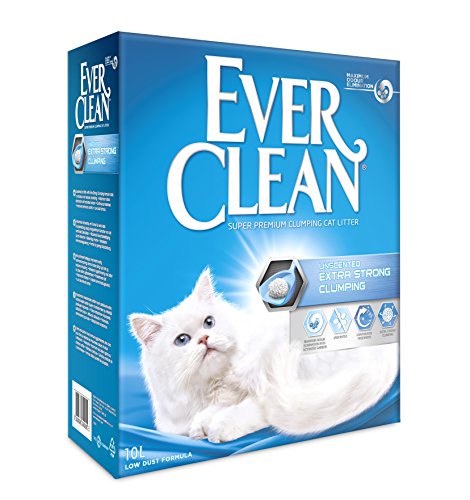 Ever Clean Extra Fuerte agrupamiento Cat Litter 10 L, sin Aroma