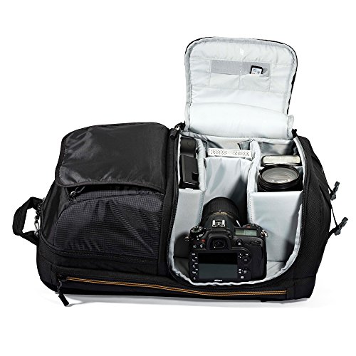 Lowepro Fastpack BP 250 AW II - Mochila para cámara, negro
