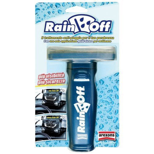 AREXONS 1109369 Rain off, Anti Pioggia, Spazzole Vetri Auto, 100 ml