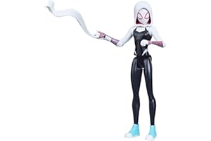 Spider-man Hasbro Marvel Across The Spider-Verse, Action Figure Giocattolo di Spider-Gwen, in Scala da 15 cm con Accessorio, per Bambini e Bambine dai 4 Anni in su