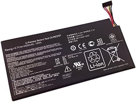 Smarthhw Internal Battery For Google Asus Nexus 7 1st Generation (2012) 0B200-00120500 0B200-00120100 ME370T C11-ME370T ME3PNJ3 4325mAh