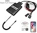 Produktbild BMW iPhone Stereo Aux Adapter, KFZ Digital Audio-Eingang Interface mit SD-Karte, iPod MP3 USB, 3,5 mm AUX IN, Lighnting Musik Player für BMW 1996–2010 Teil Modell