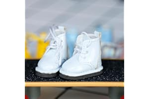 XIDONDON OB OB11 Größe OB Doll 11cm Körperschuhe DDF body9 1/12 BJD GSC Puppenzubehör Bjd Puppenschuhe (White)