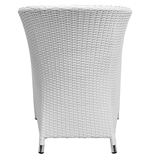 BUTLERS IN AND OUT Stuhl mit Kissen – Rattan-Sessel – Garten-Stuhl – Kunststoff – wasserabweisend – 57 x 65,5 x 80 cm - 6